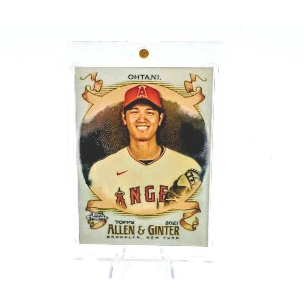 Shohei Ohtani #25 Topps Chrome Allen & Ginter 2021 Los Angeles Angels - Picture 8 of 9